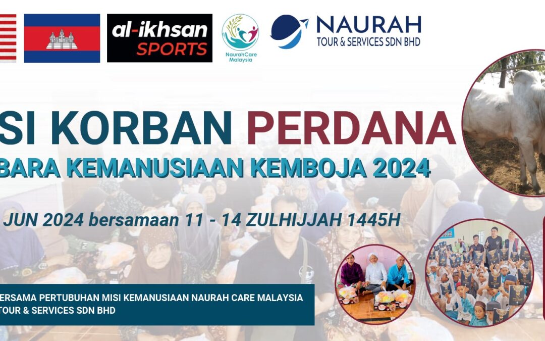 Program Korban Perdana Kemboja Jun 2024