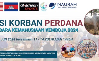 Program Korban Perdana Kemboja Jun 2024