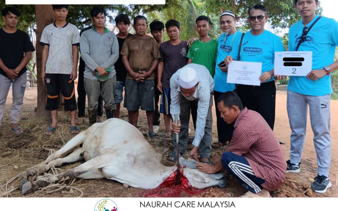 Hari Kedua – Program Korban Perdana Kemboja Jun 2024 – Korban 2